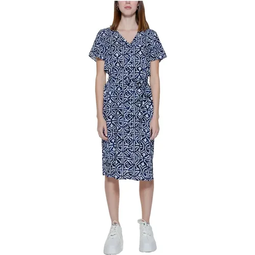 Langes Kleid Damen Frühling/Sommer Kollektion , Damen, Größe: M - Street One - Modalova