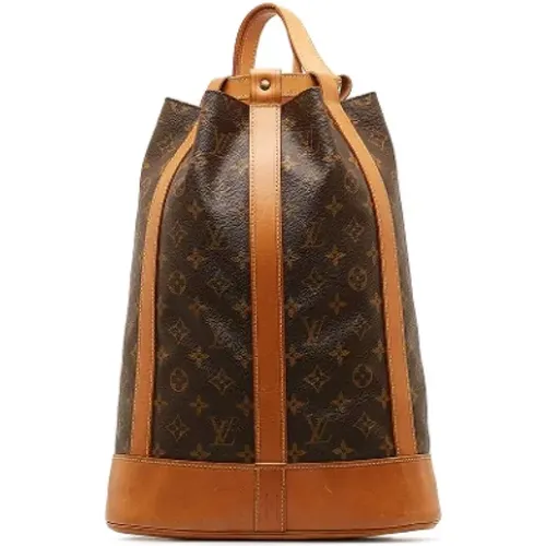 Pre-owned Leather backpacks , female, Sizes: ONE SIZE - Louis Vuitton Vintage - Modalova