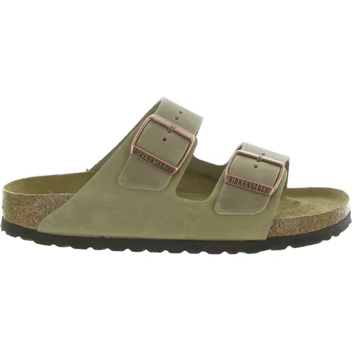 Leder Arizona Sandalen , Damen, Größe: 38 EU - Birkenstock - Modalova