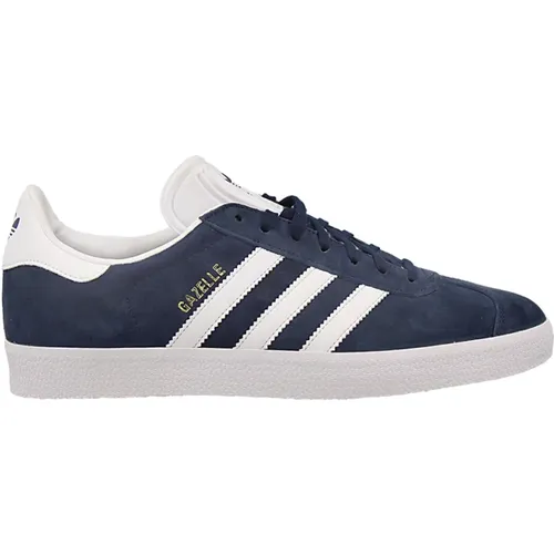 Klische Gazelle Sneakers Marineblau/Weiß , Herren, Größe: 41 1/3 EU - Adidas - Modalova