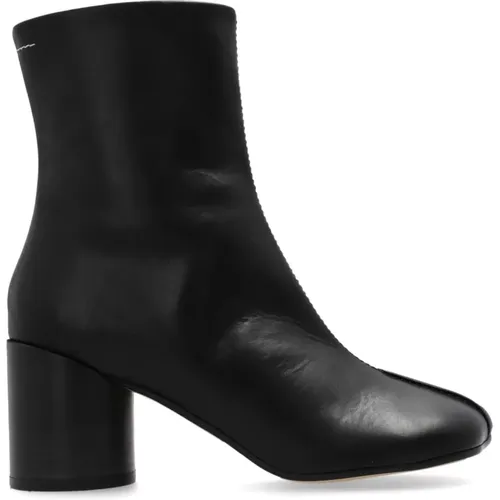 Stiefeletten mit Absatz , Damen, Größe: 36 EU - MM6 Maison Margiela - Modalova