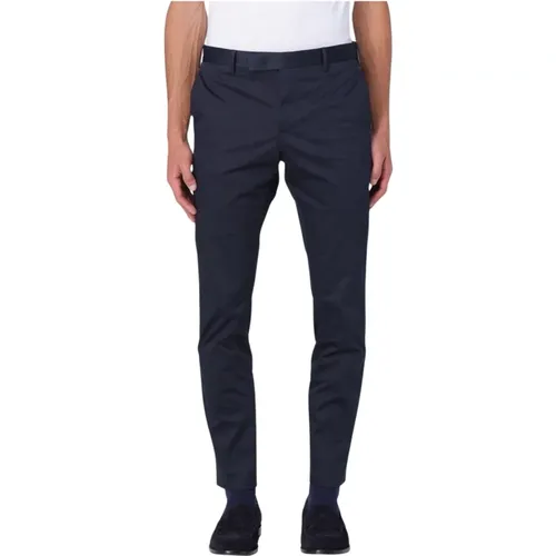 Slim-fit Trousers, male, , Size: 3XL Comfort Stretch Cotton Pants - PT Torino - Modalova