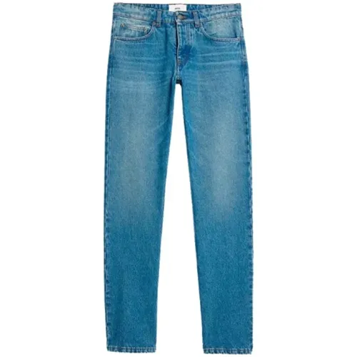 Gerade Jeans , Herren, Größe: W34 - Ami Paris - Modalova