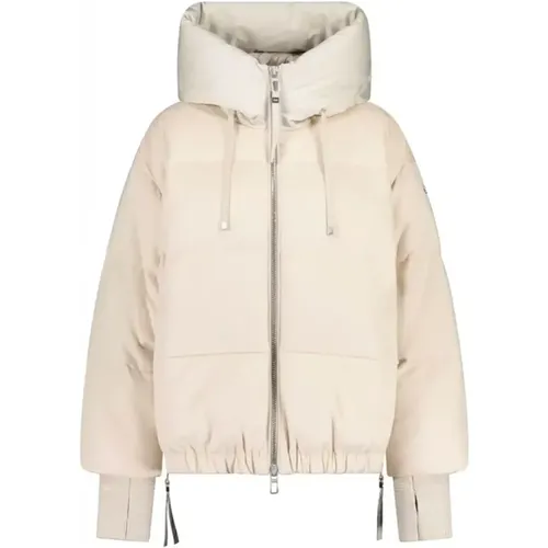 Stilvolle kurze Daunenjacke für Frauen , Damen, Größe: XS - Duno - Modalova