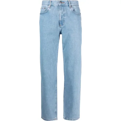 Straight Jeans, male, , Size: W33 Martin Straight-Leg Jeans - A.p.c. - Modalova