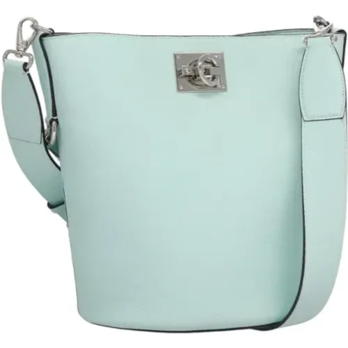 Pre-owned Bucket Bags, female, , Size: ONE SIZE Pre-owned Leather Bucket Bag - Salvatore Ferragamo Pre-owned - Modalova