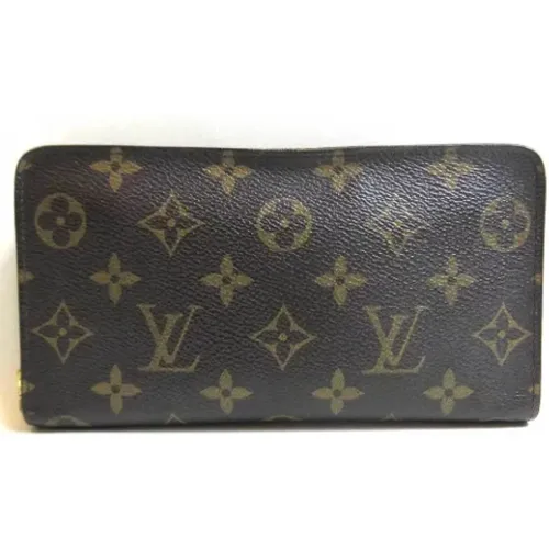 Pre-owned Canvas wallets , female, Sizes: ONE SIZE - Louis Vuitton Vintage - Modalova