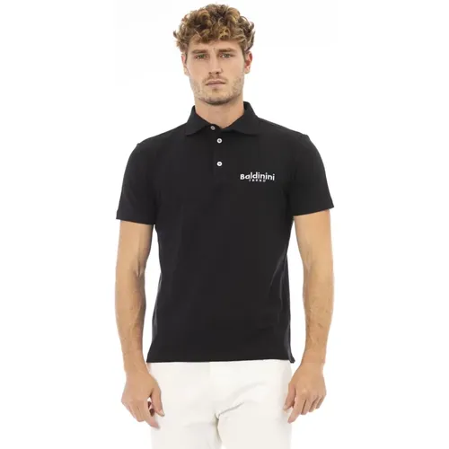 Bestickte Logo Polo Shirts Trend , Herren, Größe: 2XL - Baldinini - Modalova