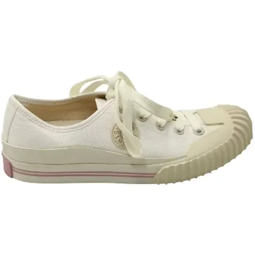 Pre-owned Sneakers, female, , Size: 10 US Pre-owned Canvas sneakers - Acne Studios Pre-owned - Modalova