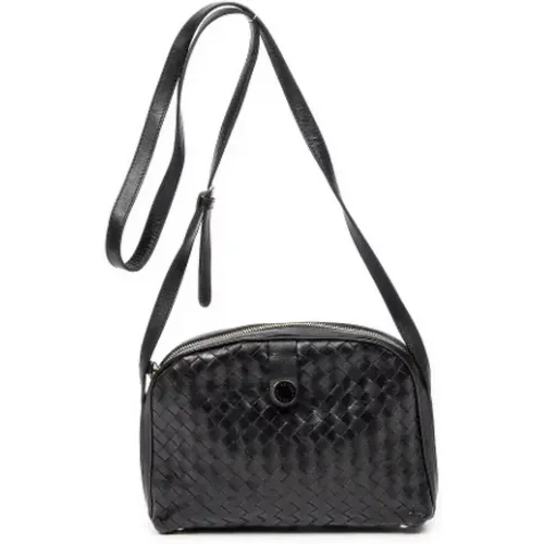 Pre-owned Cross Body Bags, female, , Size: ONE SIZE Pre-owned Leather crossbody-bags - Bottega Veneta Vintage - Modalova