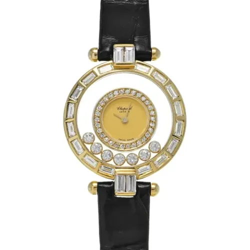 Pre-owned Watches, female, , Size: ONE SIZE Pre-owned Gold watches - Chopard Pre-owned - Modalova