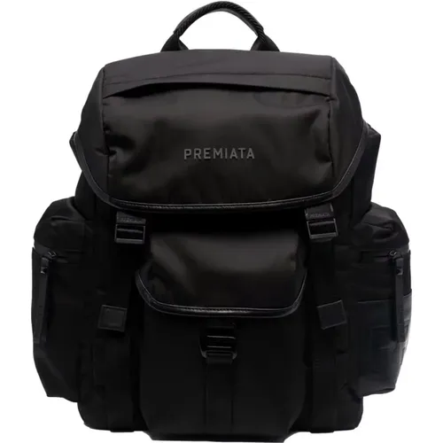 Backpacks, male, , Size: ONE SIZE Stylish Nylon Backpack - Premiata - Modalova