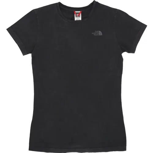 Schwarzes Heritage Logo Tee Damen T-Shirt , Damen, Größe: S - The North Face - Modalova