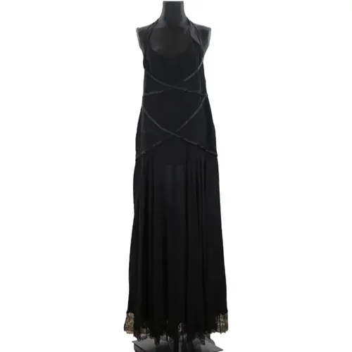 Pre-owned Silk dresses , female, Sizes: L - Valentino Vintage - Modalova