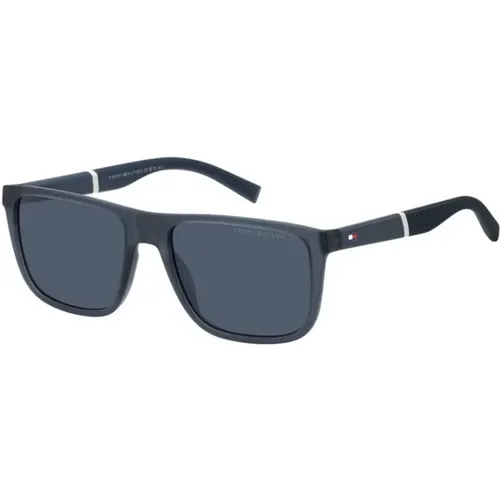 Matte Sonnenbrille , unisex, Größe: 56 MM - Tommy Hilfiger - Modalova