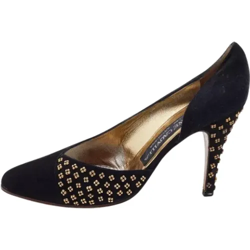 Pre-owned Suede heels , female, Sizes: 5 UK - René Caovilla Pre-owned - Modalova