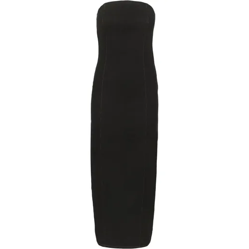 Elegant Long Dress Dark Wash , female, Sizes: M, XS, L, 2XS - Gestuz - Modalova