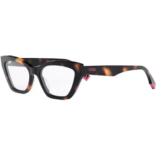 Stylische Brille - Fe50067I-053 - Fendi - Modalova