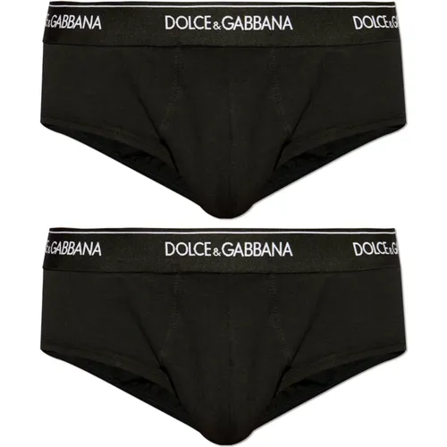 Zweierpack von Briefs - Dolce & Gabbana - Modalova