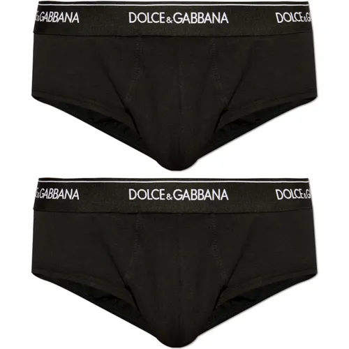 Zweierpack von Briefs , Herren, Größe: S - Dolce & Gabbana - Modalova