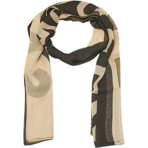 Pre-owned Scarves, female, , Size: ONE SIZE Pre-owned Silk scarves - Alexander McQueen Pre-owned - Modalova