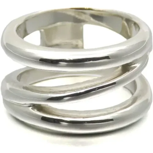 Pre-owned Jewellery, female, , Size: ONE SIZE Pre-owned Metal rings - Tiffany & Co. Pre-owned - Modalova