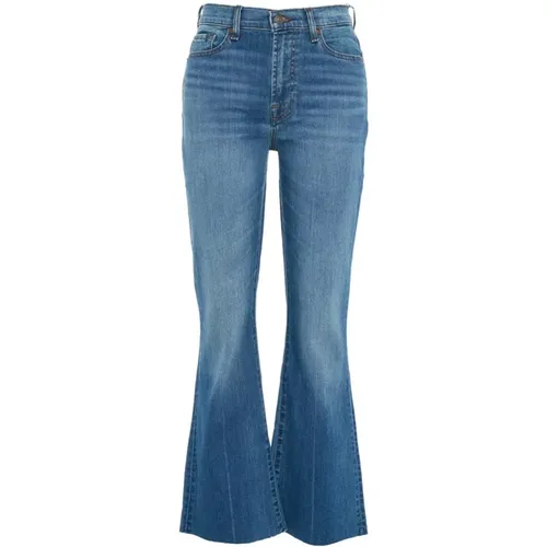 Wide Leg Jeans with Belt Loops , female, Sizes: W26 - 7 For All Mankind - Modalova