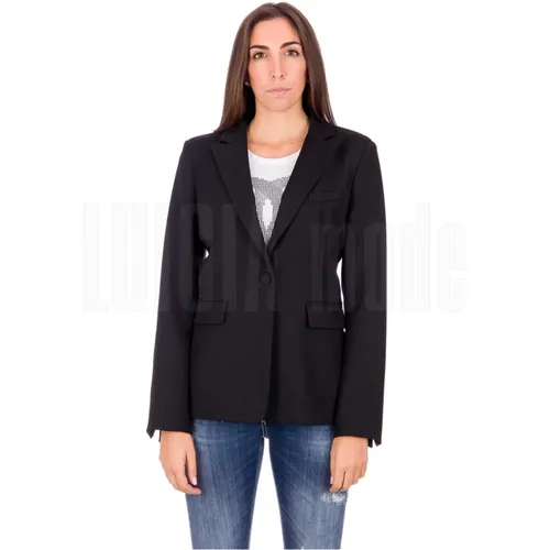 Technical Wool Jacket , female, Sizes: M - pinko - Modalova