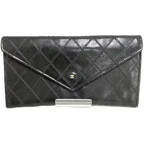 Pre-owned Wallets, female, , Size: ONE SIZE Pre-owned Leather wallets - Chanel Vintage - Modalova