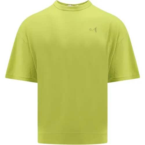 Crew-Neck T-Shirt , male, Sizes: M, XL, L - Ten C - Modalova