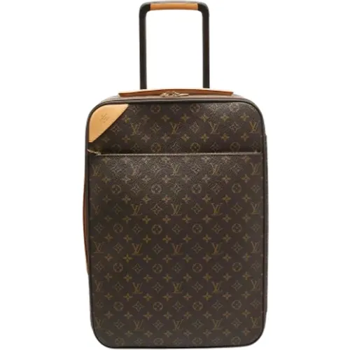 Pre-owned Coated canvas travel-bags , female, Sizes: ONE SIZE - Louis Vuitton Vintage - Modalova