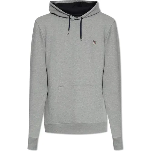 Patched hoodie , male, Sizes: L, M, 2XL, XL - PS By Paul Smith - Modalova