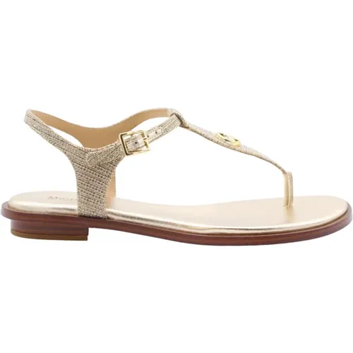 Chic Flat Sandals for Women , female, Sizes: 3 UK, 7 UK, 5 1/2 UK - Michael Kors - Modalova