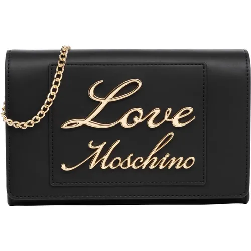 Lovely Love Umhängetasche , Damen, Größe: ONE Size - Love Moschino - Modalova