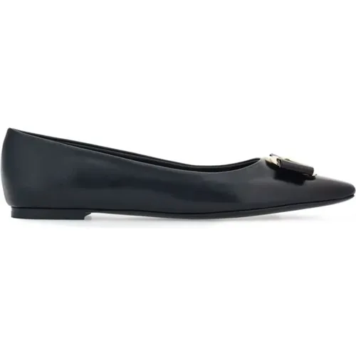 Ballerina Flats with Bow Detail , female, Sizes: 4 UK, 3 1/2 UK, 5 1/2 UK, 2 1/2 UK, 5 UK, 3 UK, 4 1/2 UK - Salvatore Ferragamo - Modalova