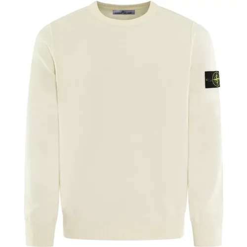 Sweatshirts, male, , Size: L Crew Neck Sweatshirt - Stone Island - Modalova