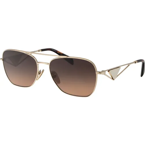 Stylish Sunglasses with Unique Design , female, Sizes: 59 MM - Prada - Modalova