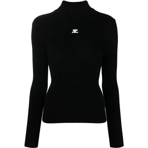Turtlenecks, female, , Size: M Sweaters for Women - Courrèges - Modalova