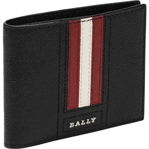 Horizontal Lettering TSP Wallet , male, Sizes: ONE SIZE - Bally - Modalova