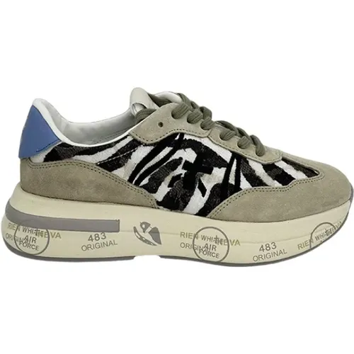 Zebra Sneaker Cassie , Damen, Größe: 36 EU - Premiata - Modalova