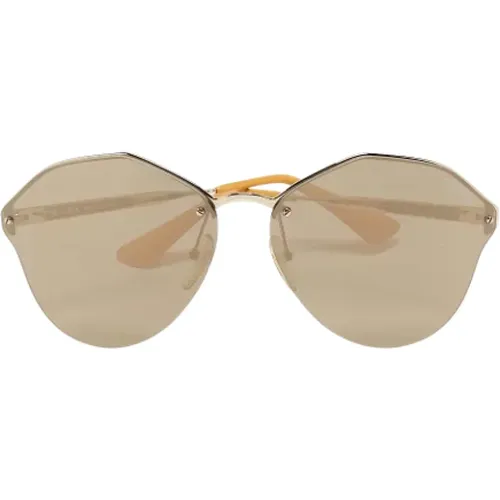 Pre-owned Acetat sonnenbrillen , Damen, Größe: ONE Size - Prada Vintage - Modalova