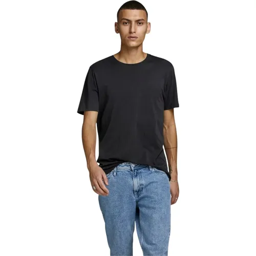 Basic Kurzarm Tee , Herren, Größe: XL - jack & jones - Modalova