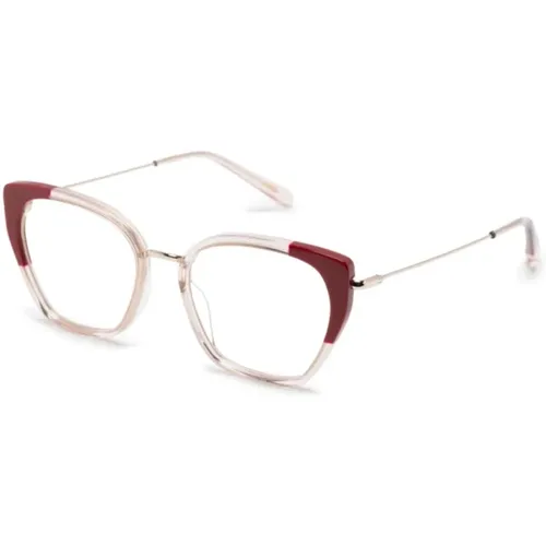 Rosa Optische Brille für den Alltag , Damen, Größe: 51 MM - Kaleos - Modalova