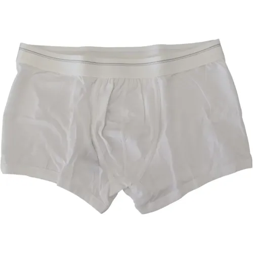 Bottoms, male, , Size: S Cotton Blend Regular Boxer Shorts - Dolce & Gabbana - Modalova