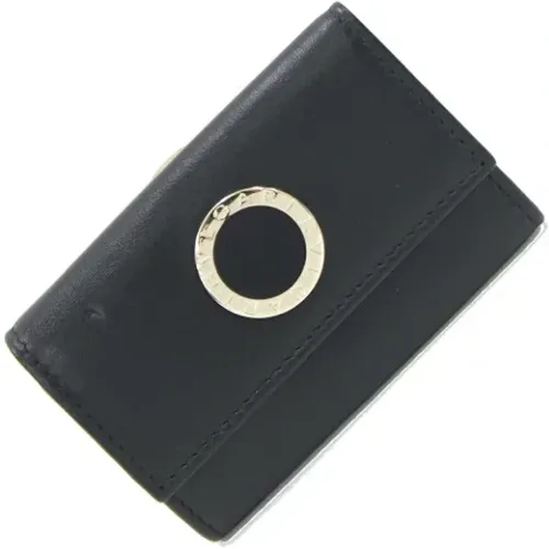 Pre-owned Accessories, unisex, , Size: ONE SIZE Pre-owned Leather key-holders - Bvlgari Vintage - Modalova