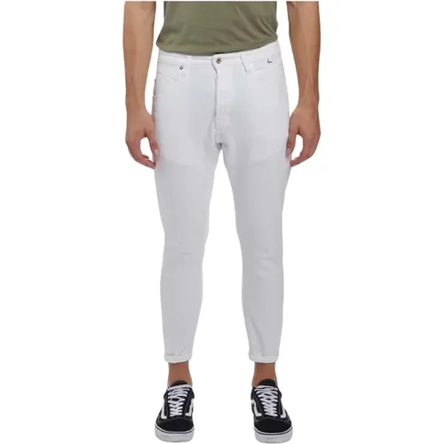 Alex K2671 Tapered Jeans in Weiß , Herren, Größe: W32 - Gabba - Modalova