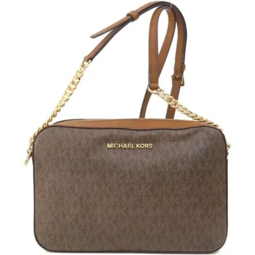 Pre-owned Cross Body Bags, female, , Size: ONE SIZE Pre-owned Leather shoulder-bags - Michael Kors Pre-owned - Modalova