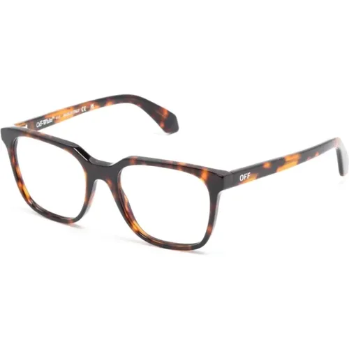 Braune Optische Brille Stilvoll Alltagsgebrauch , unisex, Größe: 54 MM - Off White - Modalova