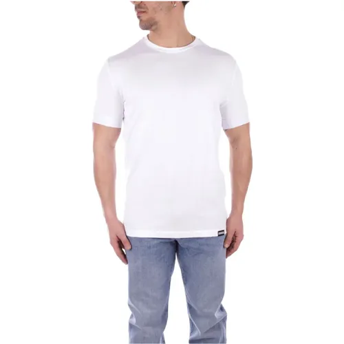 Weißes Logo Rücken T-shirt , Herren, Größe: XL - Dsquared2 - Modalova
