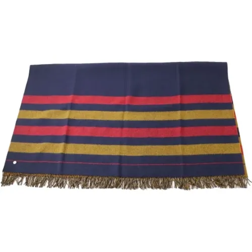 Pre-owned Scarves, female, , Size: ONE SIZE Pre-owned Wool scarves - Hermès Vintage - Modalova